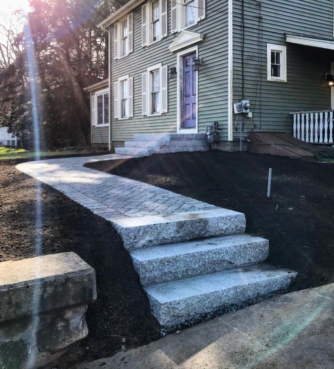 front entry landscapes