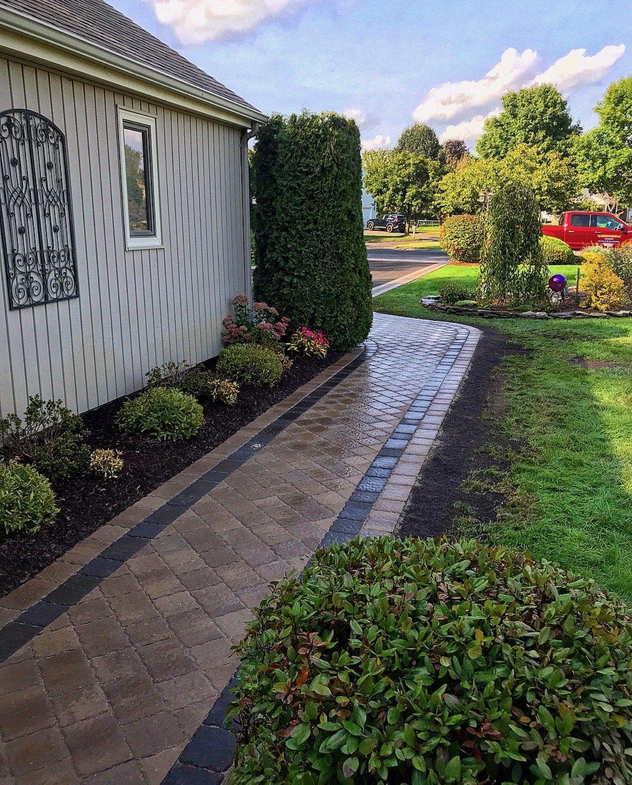 front entry landscapes
