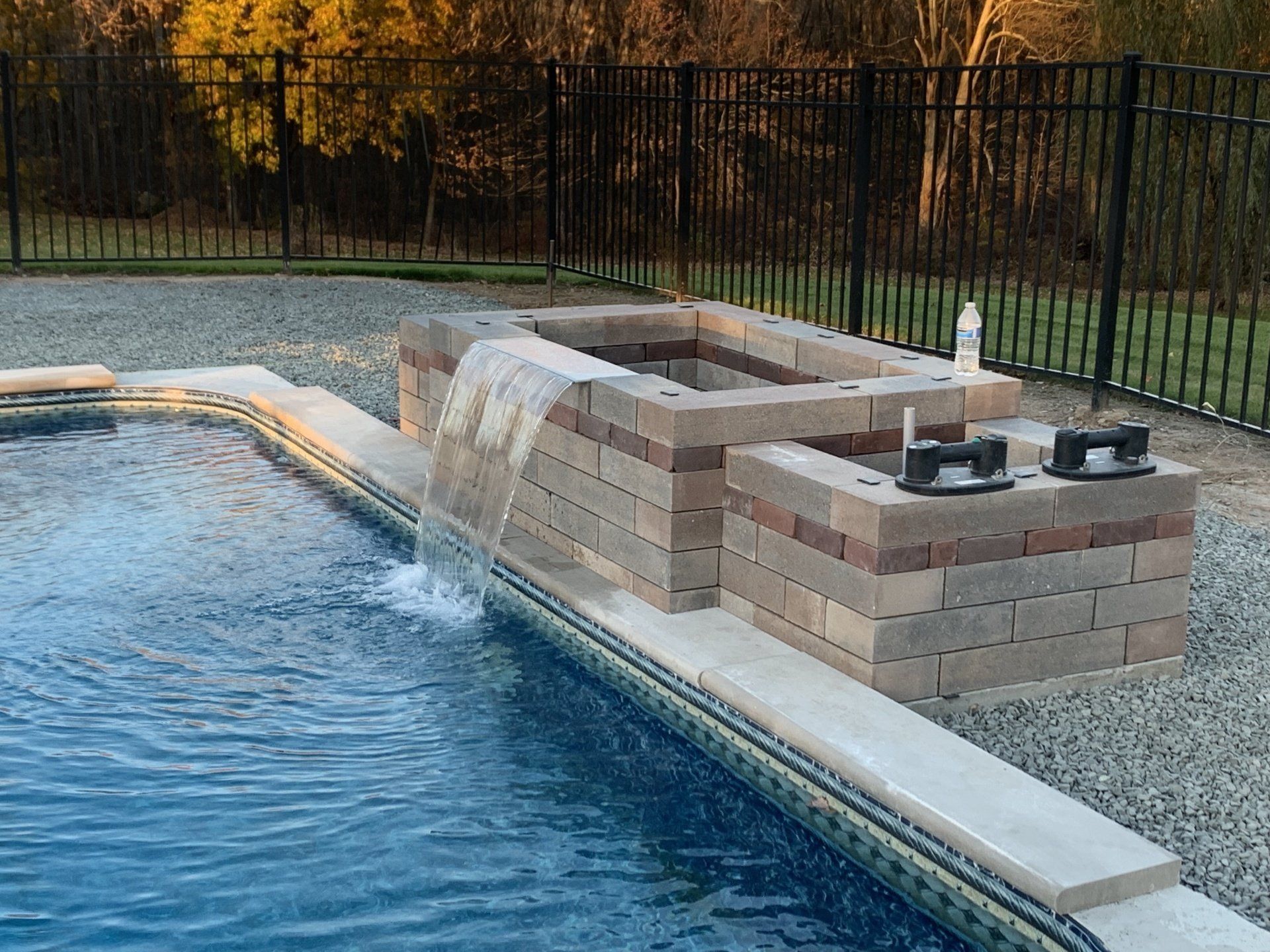 outdoor water features