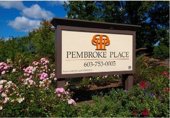 Property Sign at Pembroke Place.