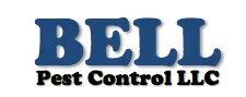 BELL Pest Control LLC logo with blue &ldquo;BELL&rdquo; text and black &ldquo;Pest Control LLC&rdquo; on white background
