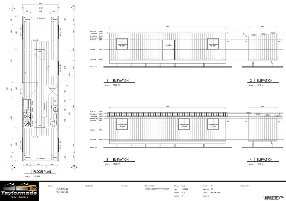 12 x 3 House Plan — Taylormade Constructions & Renovations In Kingaroy, QLD