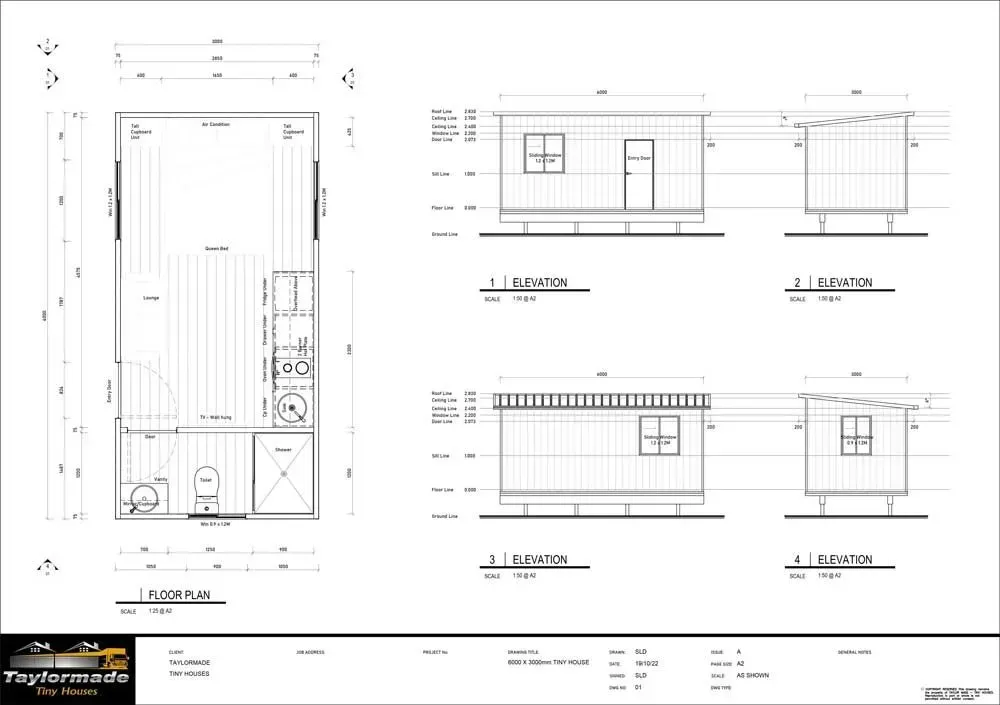 6 x 3 House Plan — Taylormade Constructions & Renovations In Kingaroy, QLD