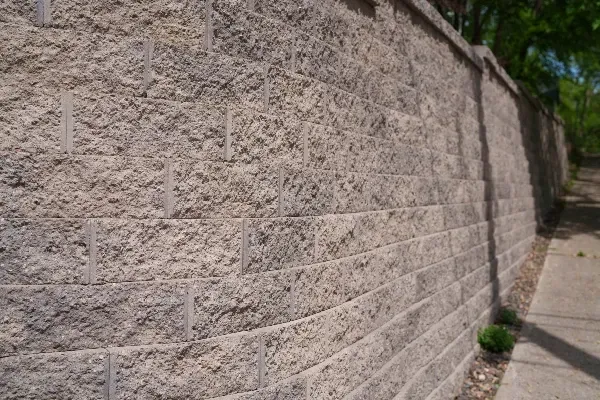 block retaining wall installation north branch, mn