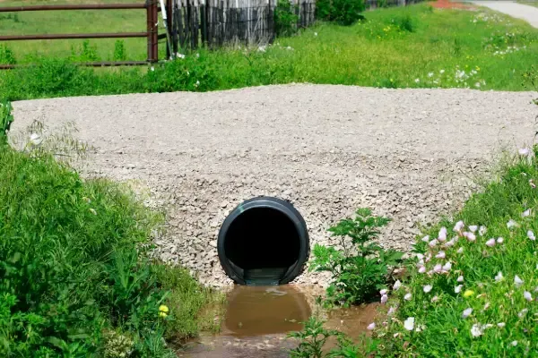 Stormwater culvert system in North Branch, MN