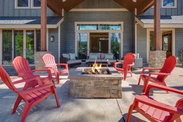 Custom fire pits design installation north branch, mn