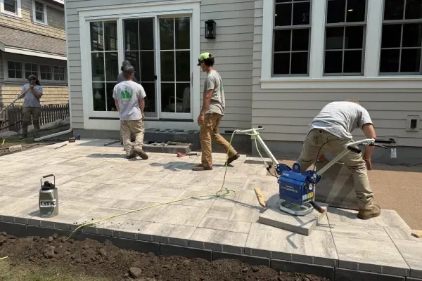 expert paver patio installation