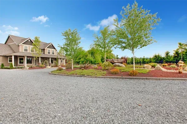 gravel driveway installation in north branch, mn