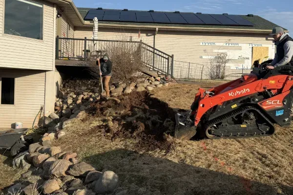 Heavy equipment excavation services handling land clearing, grading, and site preparation work