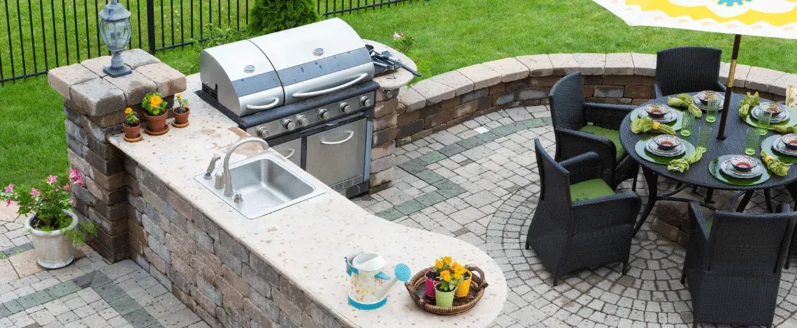 pizza oven vs built in grill north branch