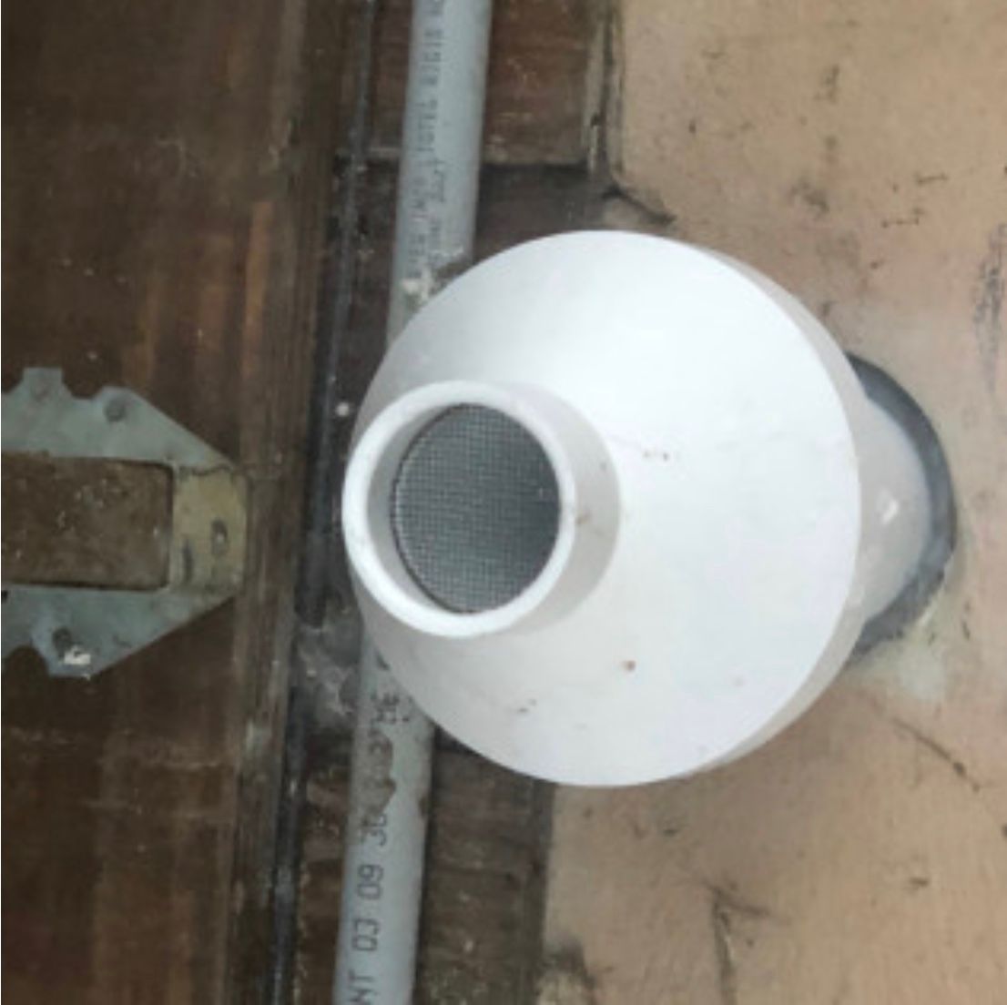 A sealed vent for squirrel and bird control in Woodridge, NY by Nuisance and Pest Control by Dave.
