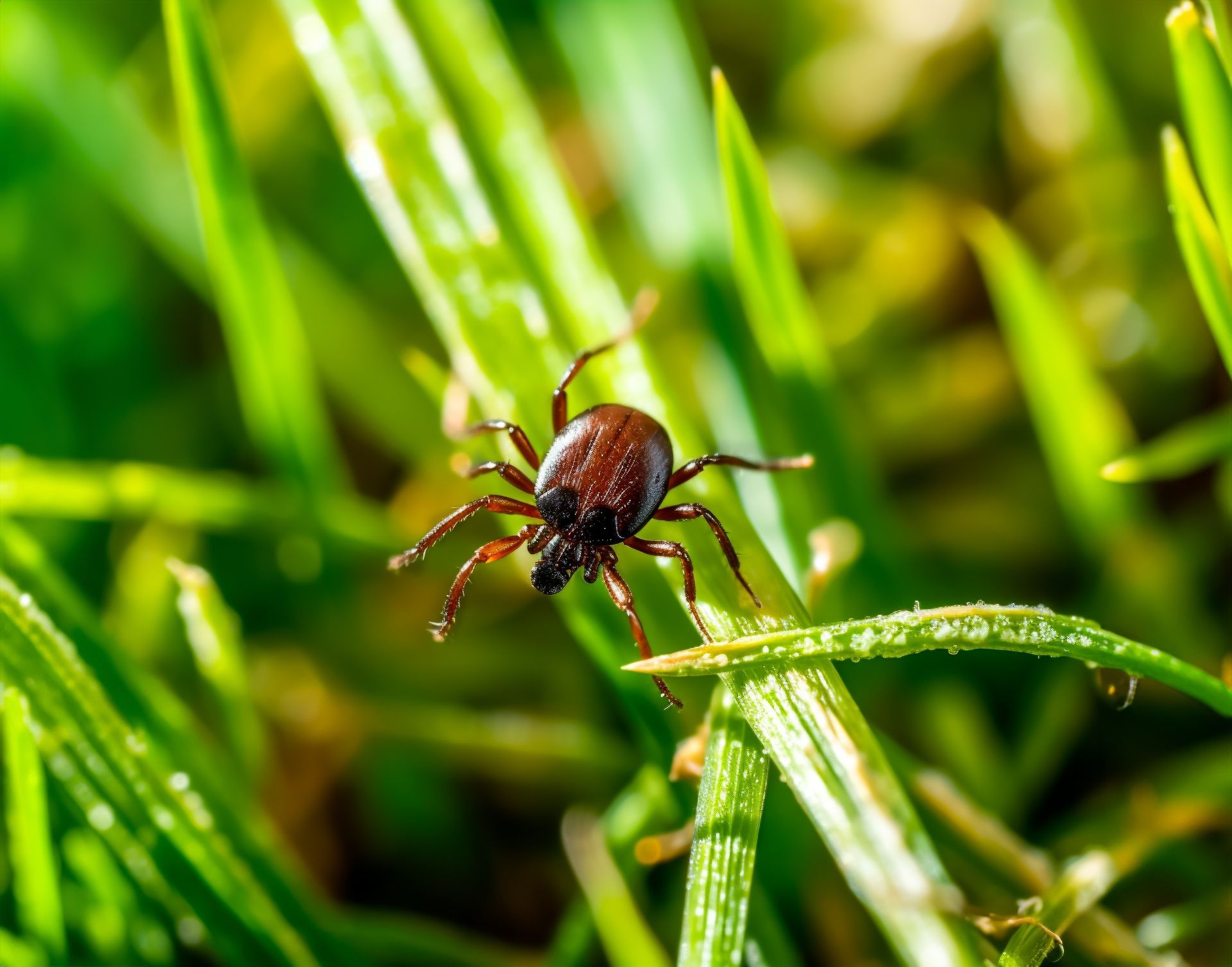 An upclose image of a tick - Expert tick removal services in Kingston, NY by Nuisance and Pest Control by Dave.