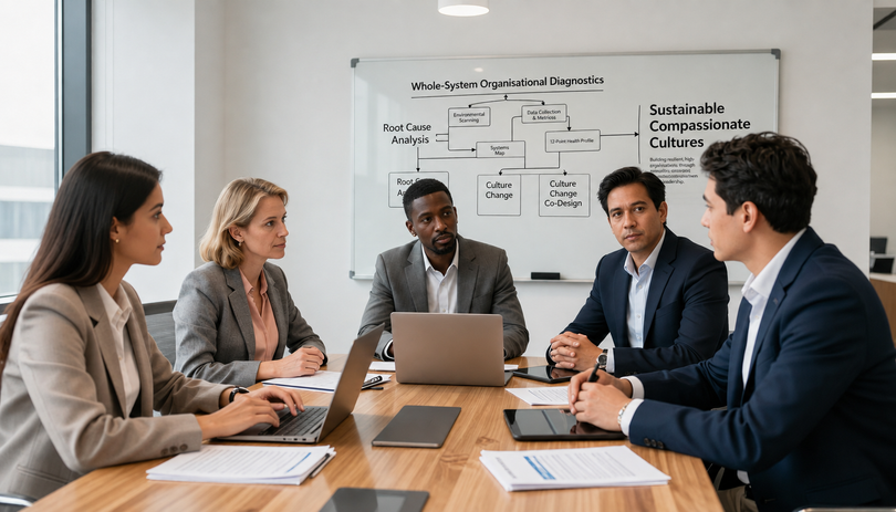 Senior leadership team consulting session