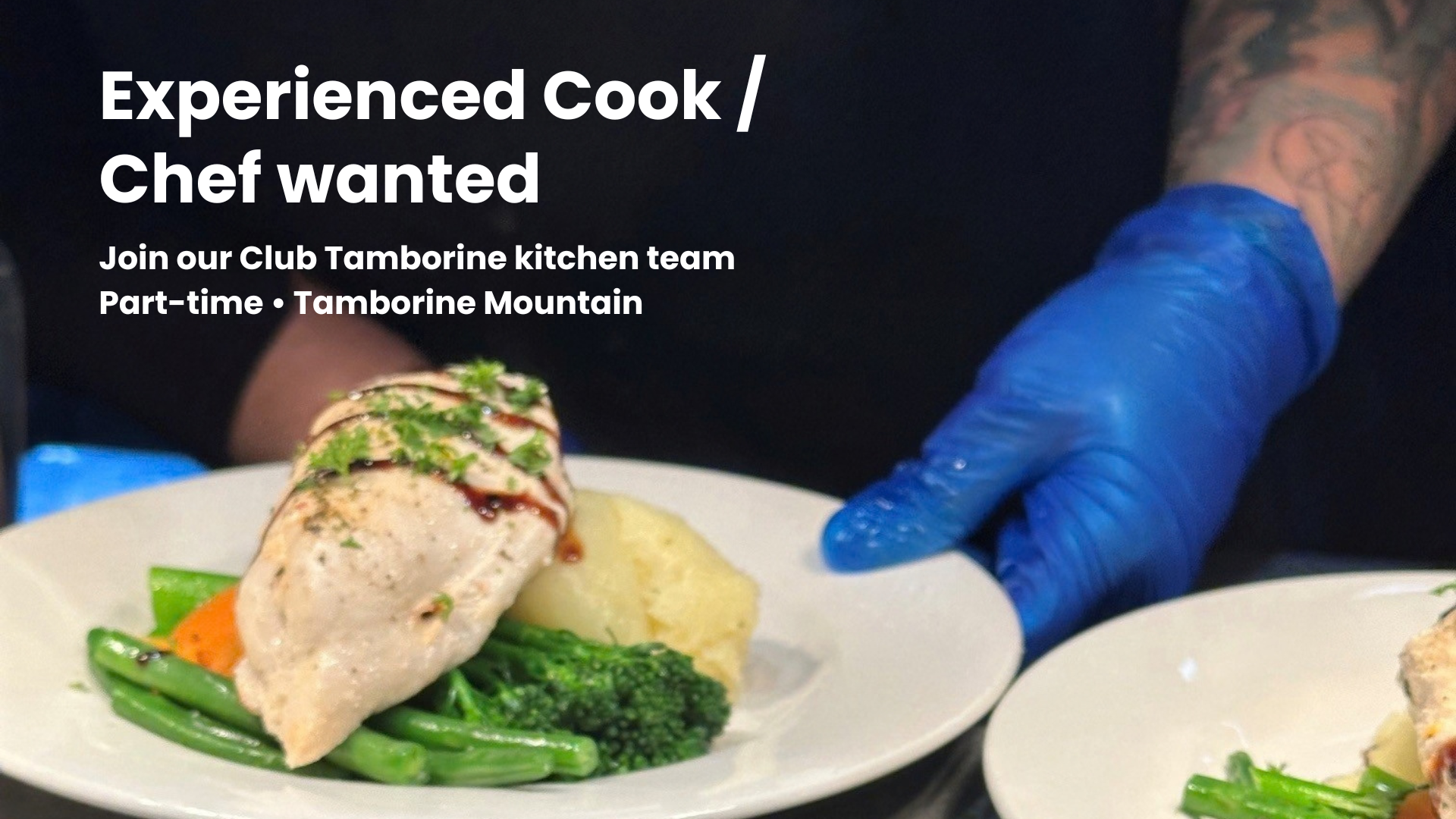 Join the Club Tamborine Kitchen Team