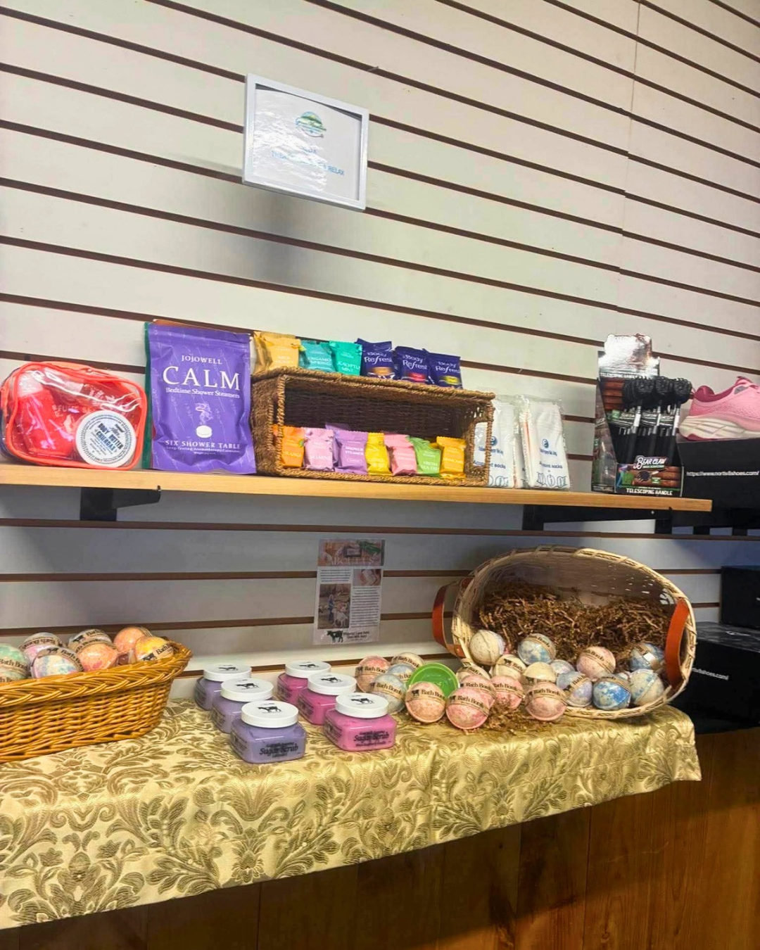 Healthcare essentials, bath bombs, face masks, collagen, and more.
