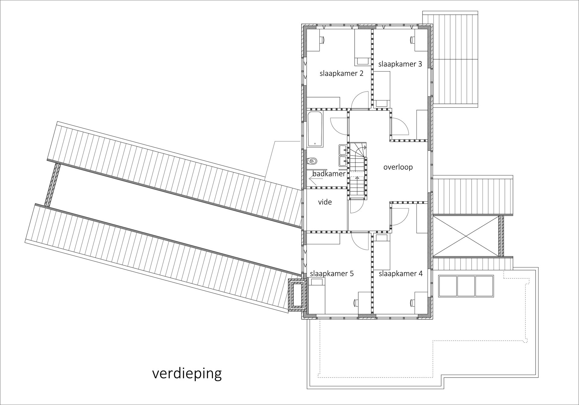 bouwtekening De Ginckellaan
