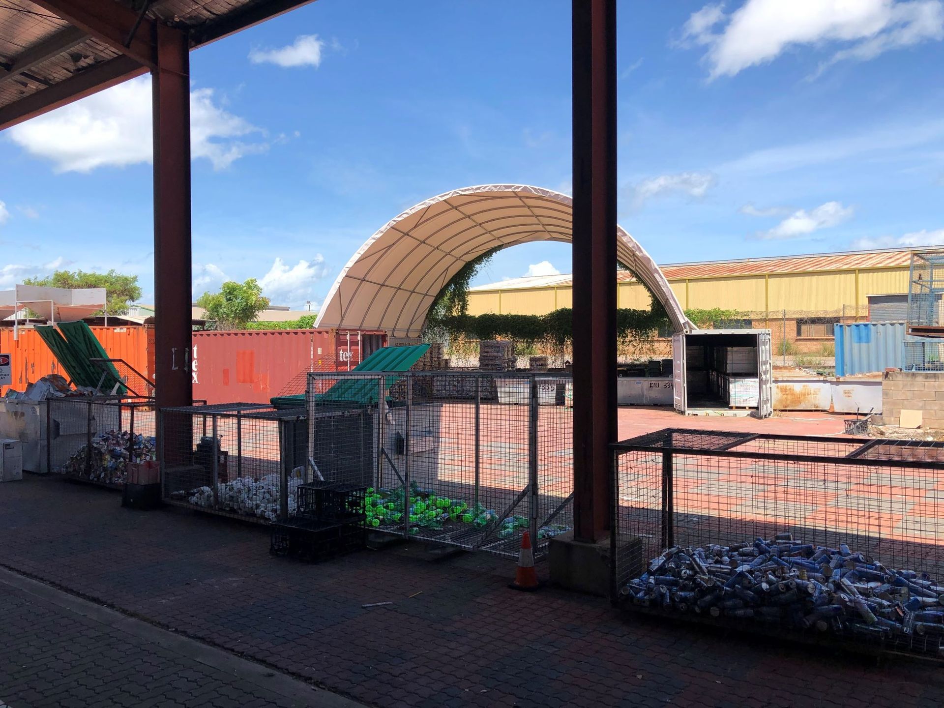 Eligible Drink Containers At An NT Recycling Depot