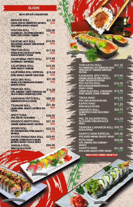 comida japonesa