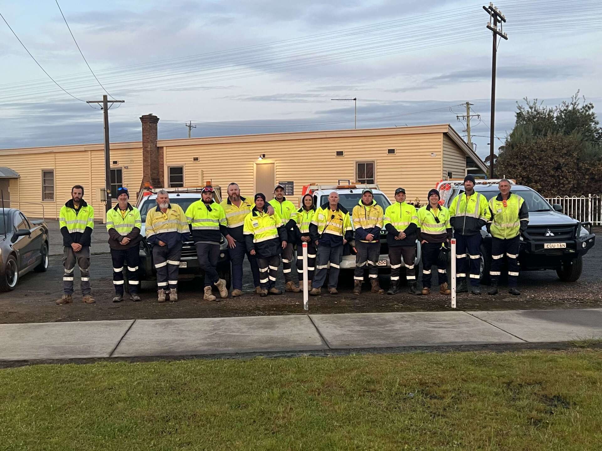 Riverina Traffic Crew working