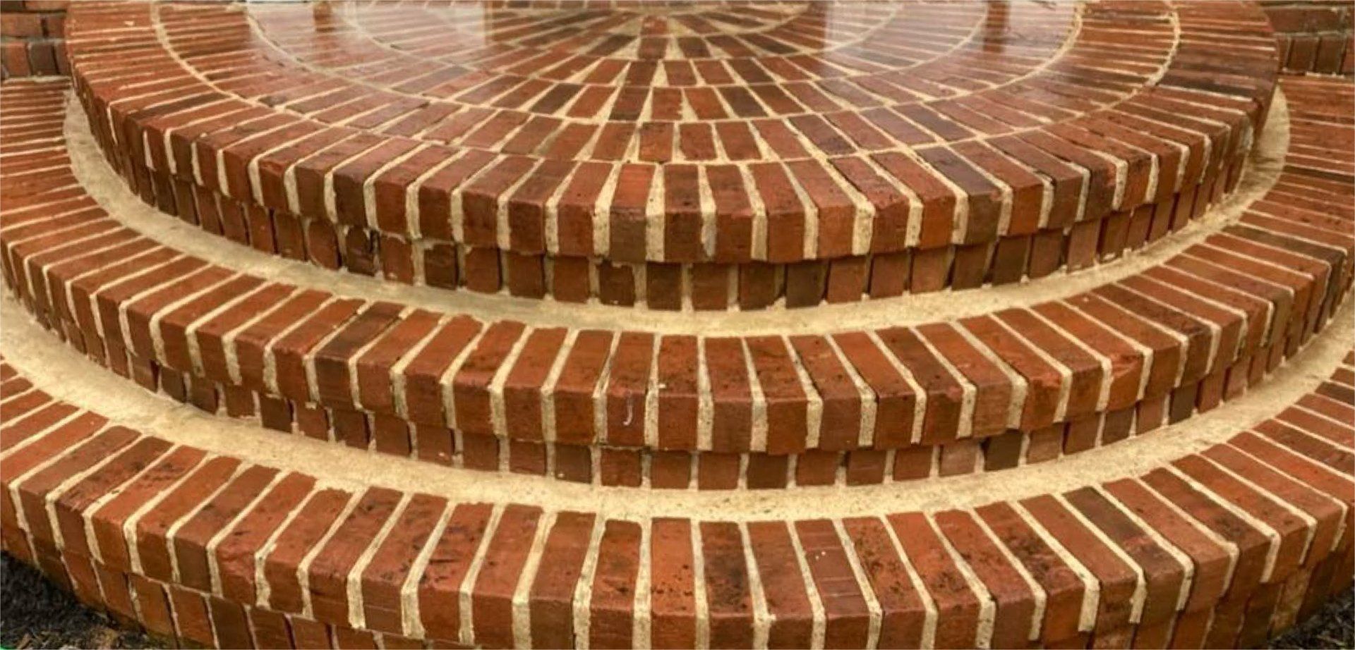 Powerwashing Brick Front step in Maryland & Delaware After 