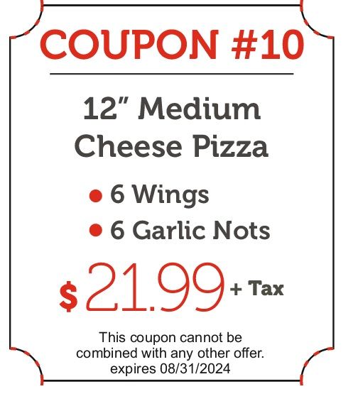 Specials Westgate Pizza Bella