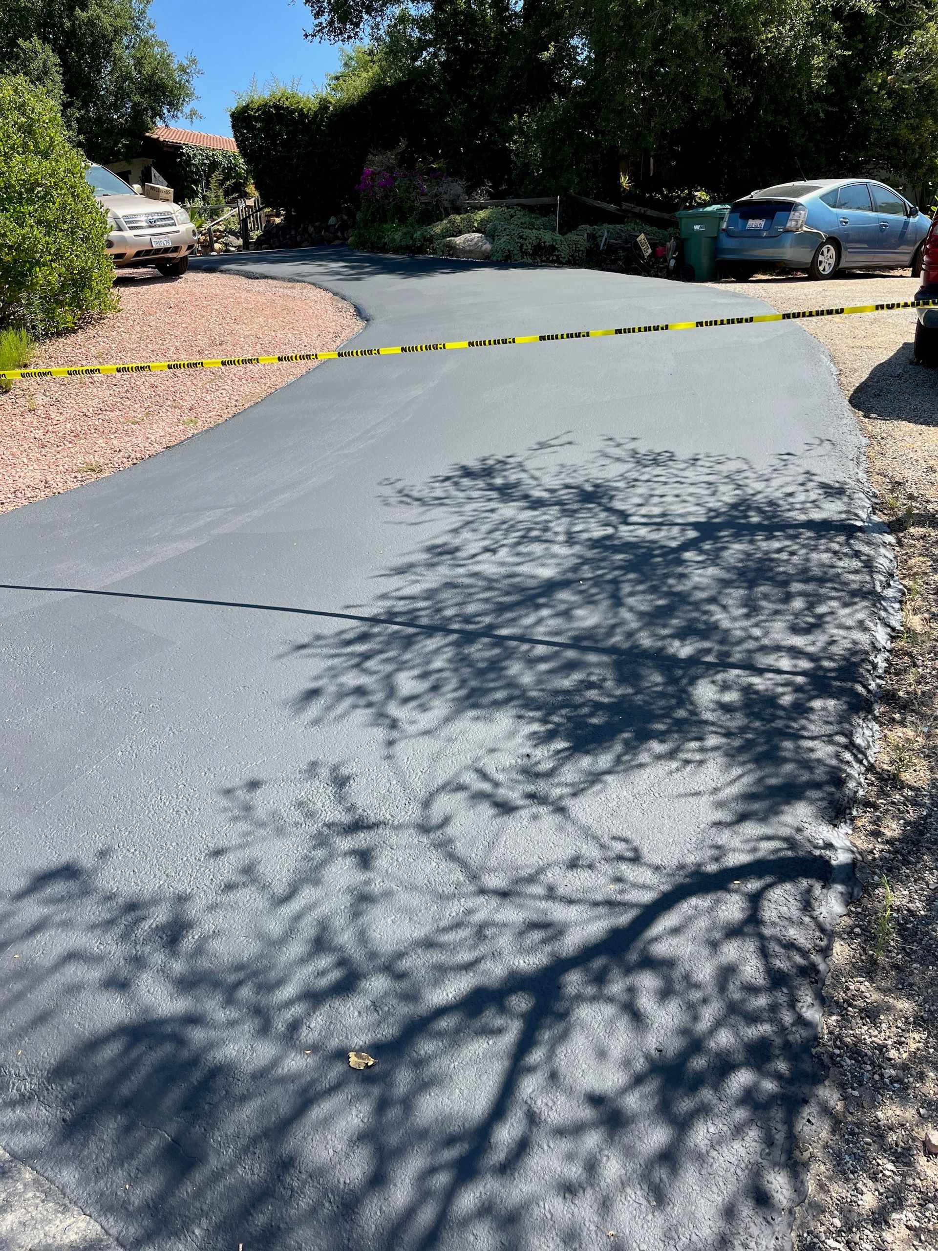 Driveway sealcoating completed by Pacific Asphalt Paving in Menifee CA