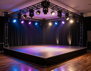 Escenario y tarima