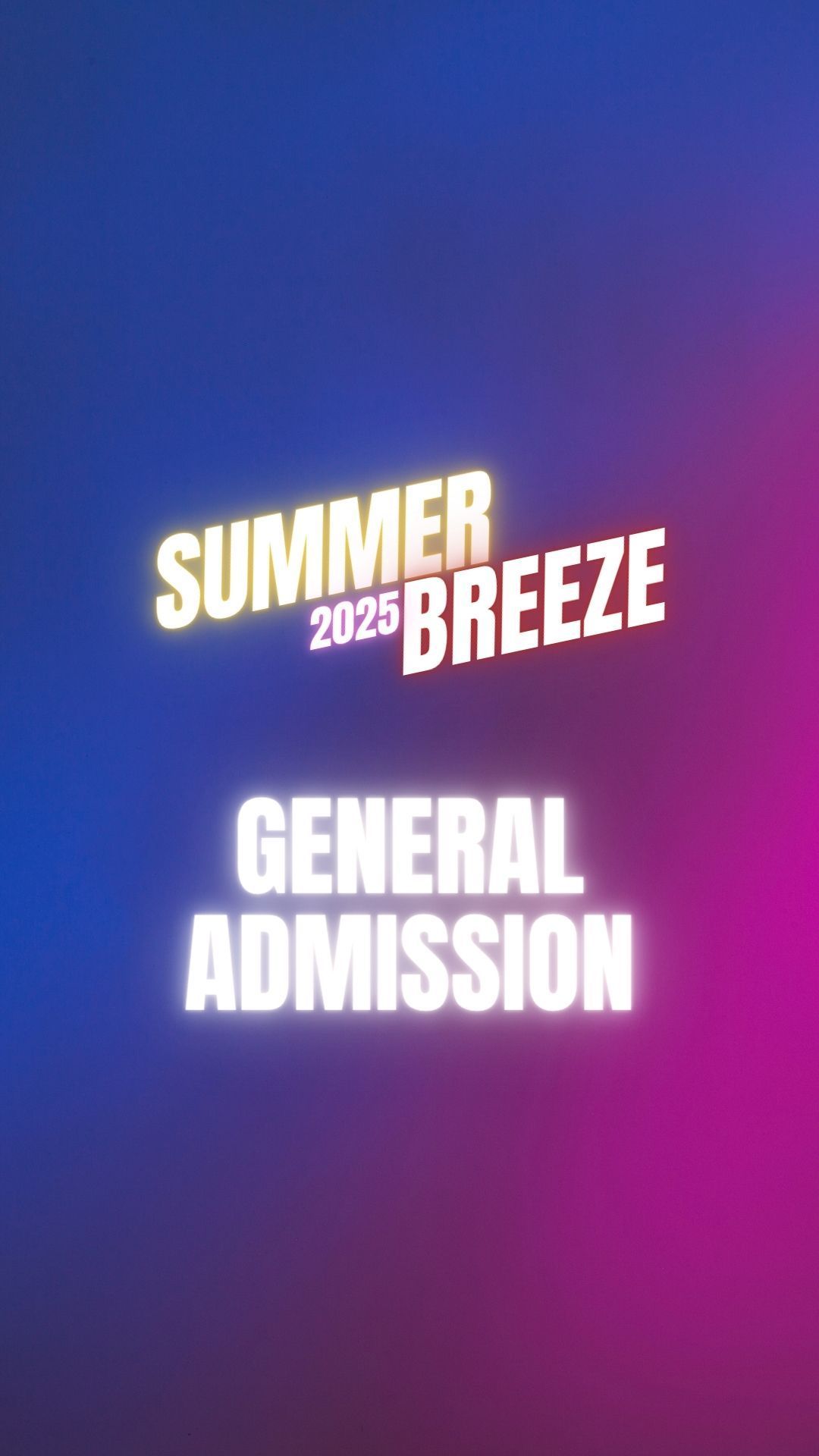 SB2025 General Admission