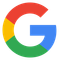 Google logo in red, yellow, green, and blue on a white background