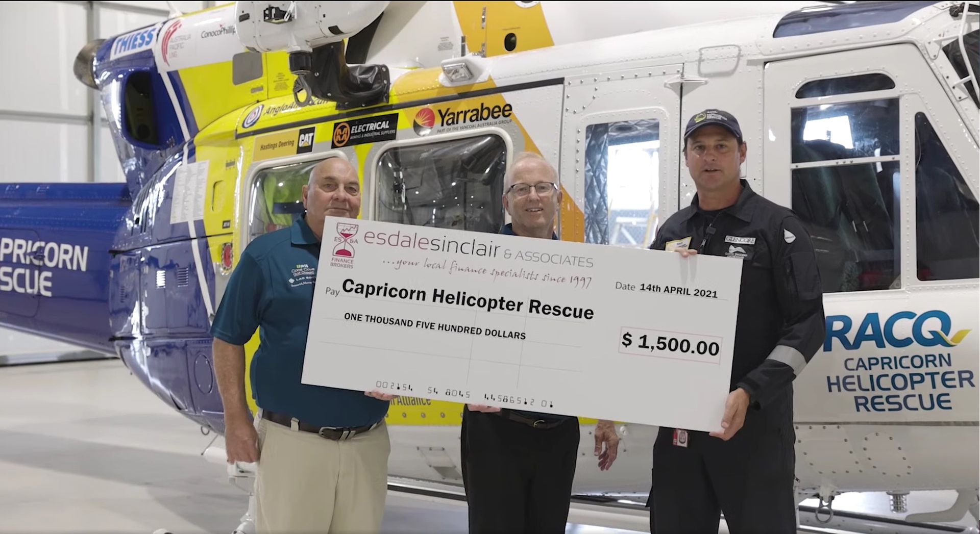 City of Queensland Australia - Berserker QLD - Esdale Sinclair & Associates Steve & Wayne Capricorn Helicopter Rescue
