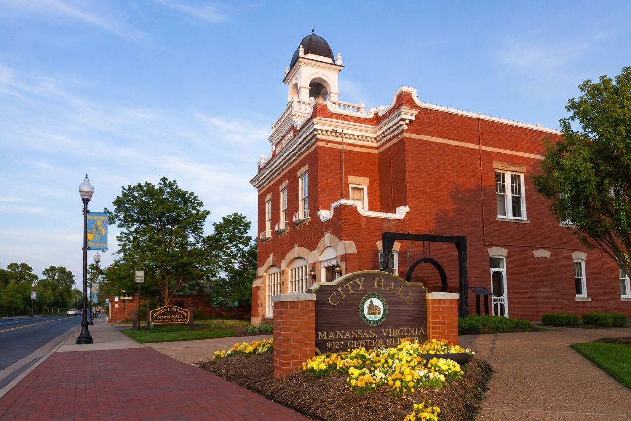 Manassas City Hall in Virginia