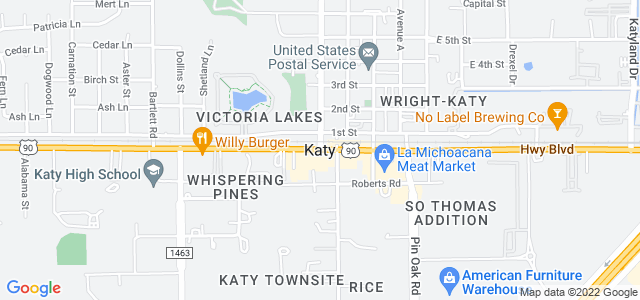 Map of business location