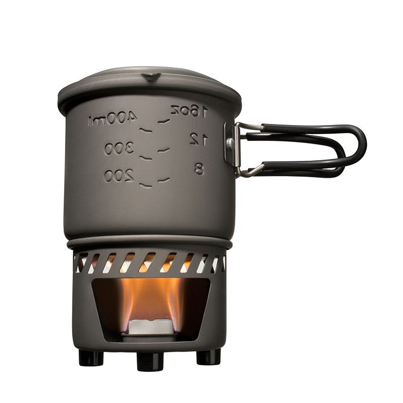 Kookset, Esbit, Solid Fuel, pot & brander, 585ml, doos