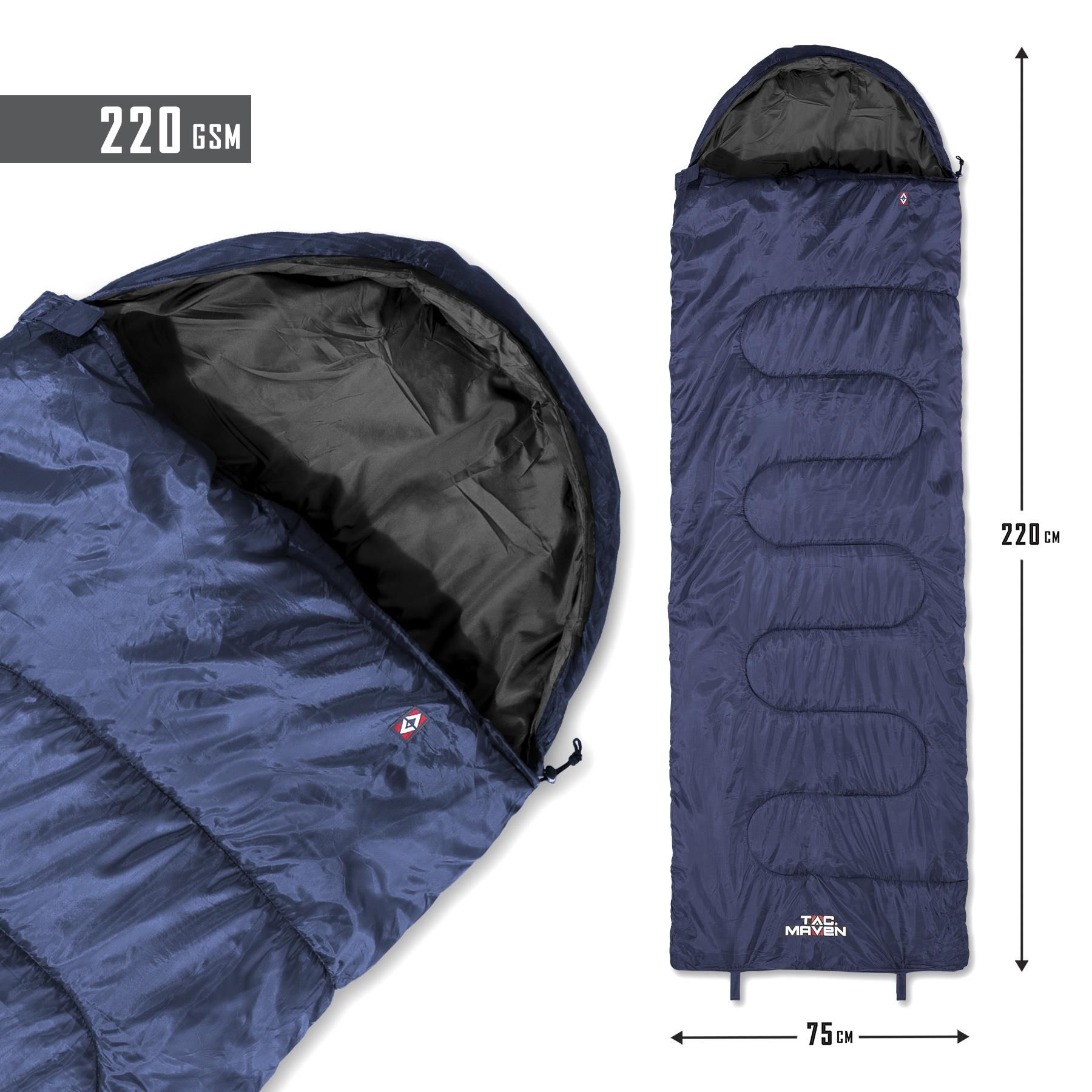 Saco de dormir Sentinel 220 g/m² azul