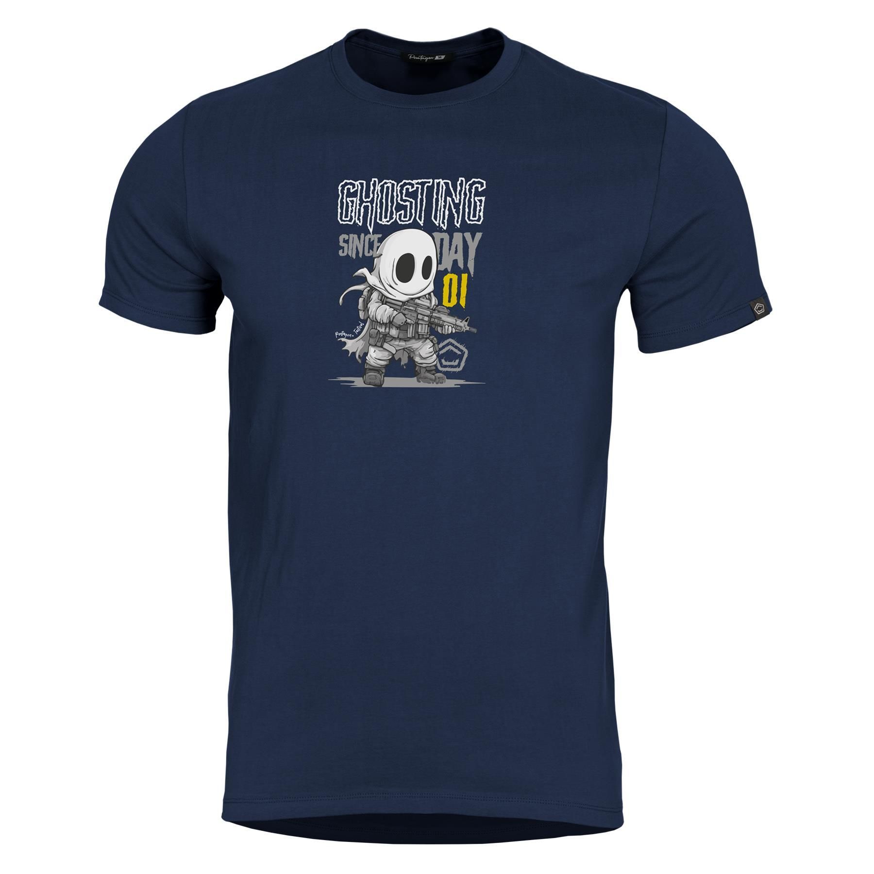 Camiseta Copying Ghosting Pentagon Blue