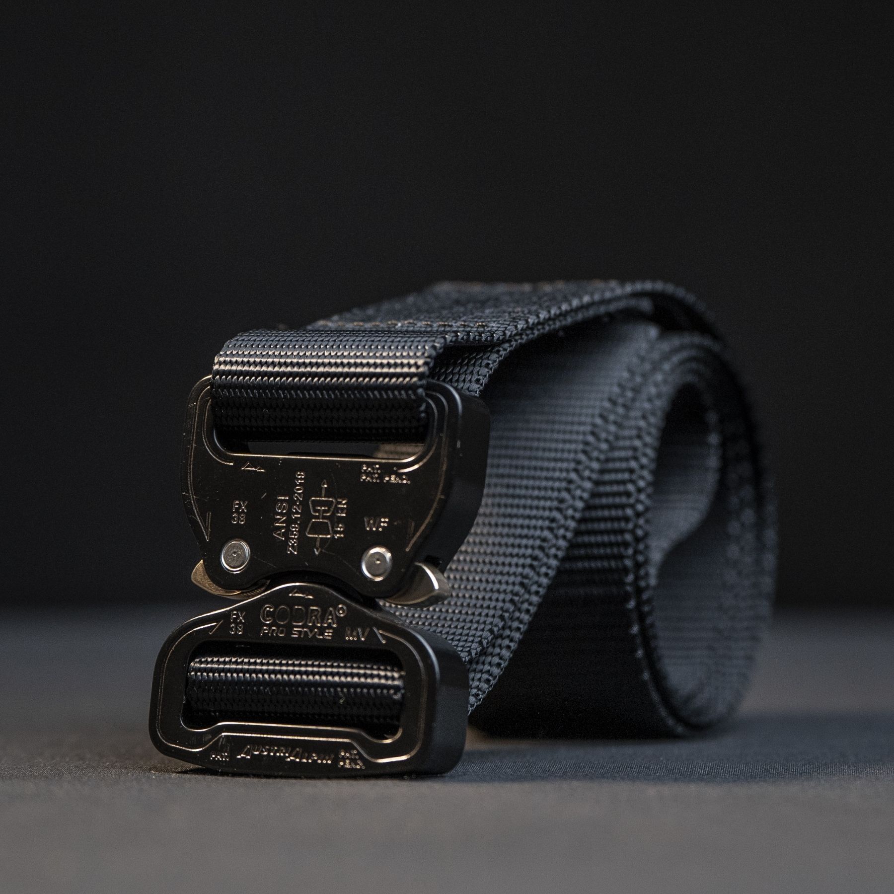 COBRA PRO 38 TACTICAL BELT BLACK PENTAGON