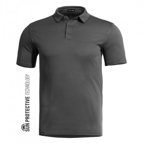Camisa polo Vanquish Oeko-Tex cinza