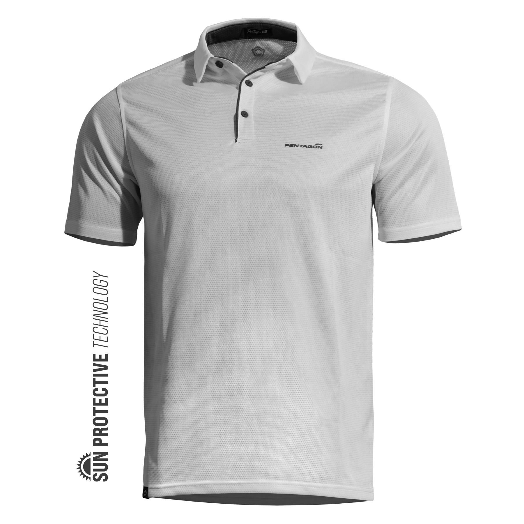 Camisa polo Vanquish Oeko-Tex branca