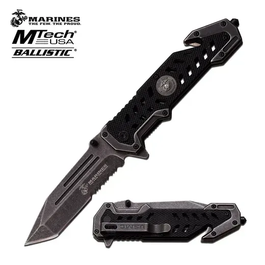 Corpo de Fuzileiros Navais dos EUA (USMC) | Stonewash Tanto dos EUA | Preto