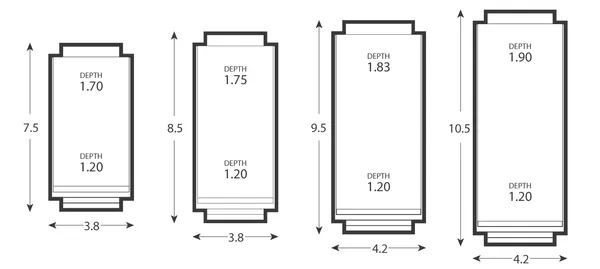 Classic Pool Sizes — Newcorp Pools In Moore Creek, NSW