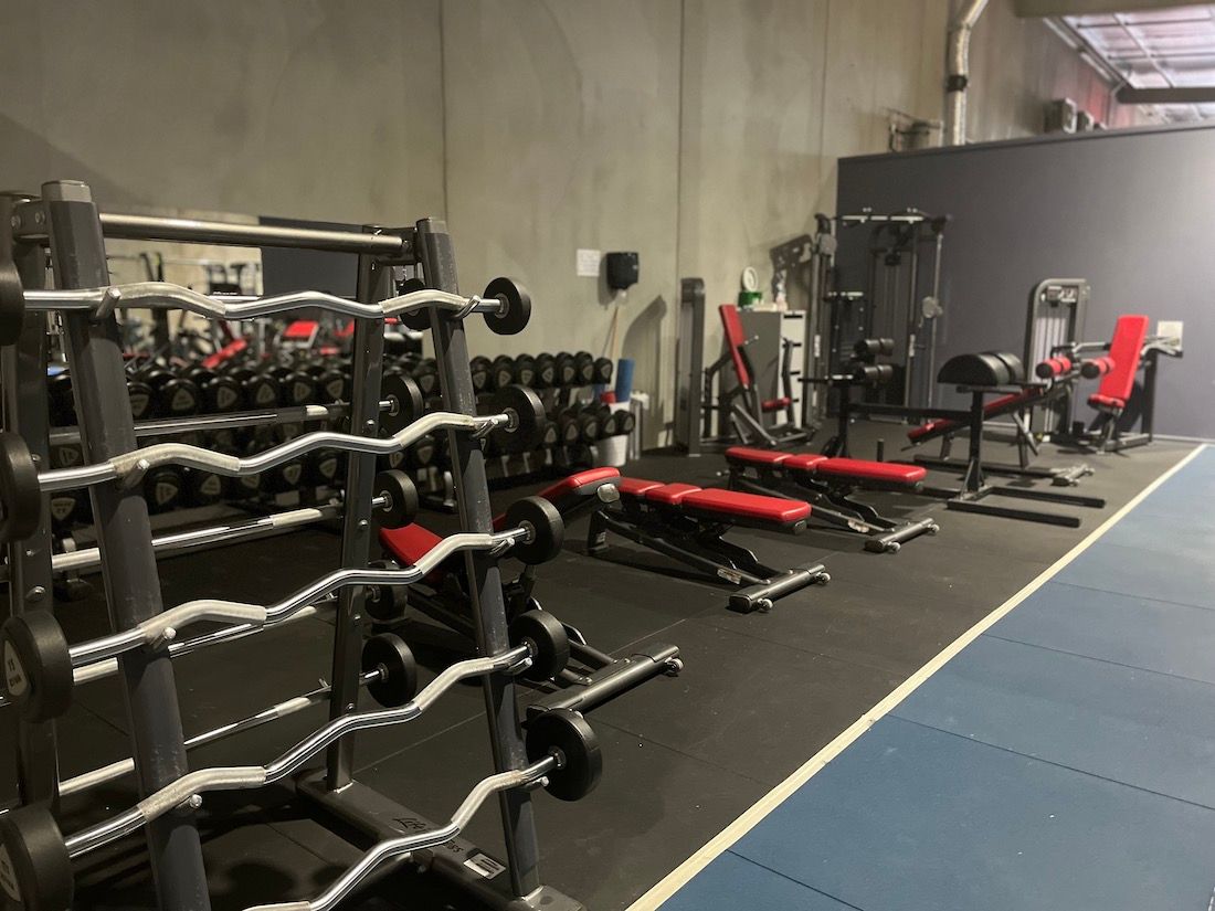 Girl In The Gym Looking At The Mirror — Fitness Studio & Gym in Sebastopol