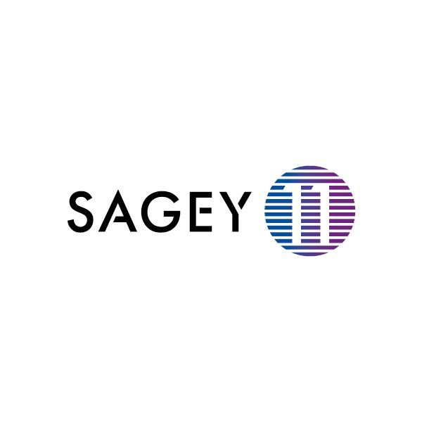 Sagey ii logo on a white background