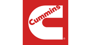 Cummins logo: white