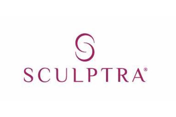 Logos for Sculptra, Galderma, Daxxify, Dysport, Xomin, Allergan, Radiesse, Prollenium, Revanesse Versa