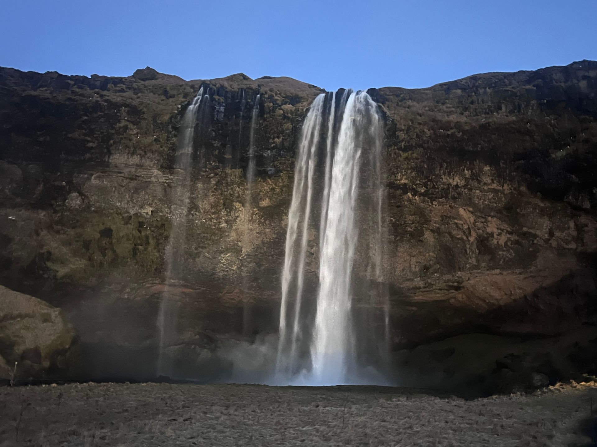 Skogafoss waterfall on Iceland's South Coast