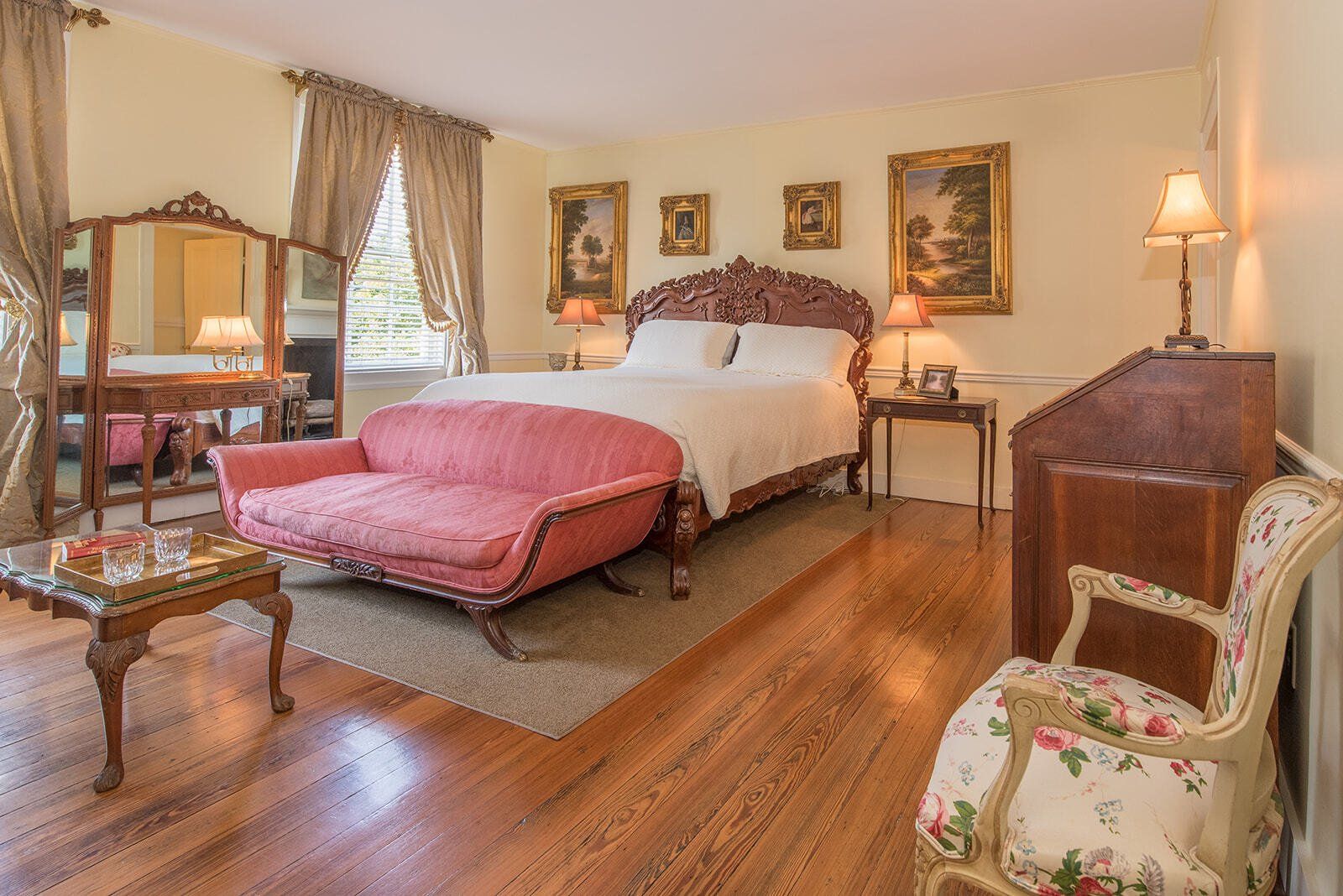 Bed — Natchez, MS — The Burn Luxury Inn