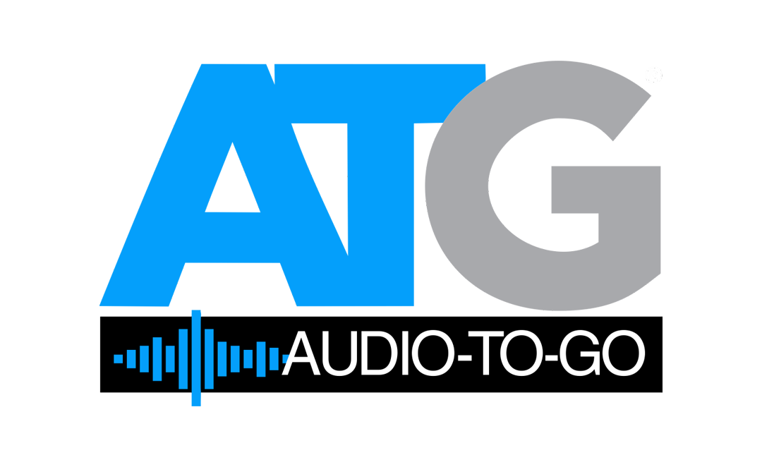 A logo featuring the blue and gray letters