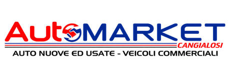 AutoMarket logo in red and blue with text “Auto nuovi ed usate - veicoli commerciali”