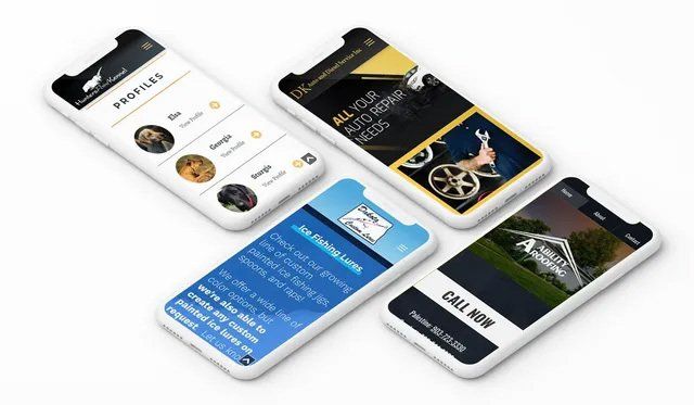 websites on mobile phones