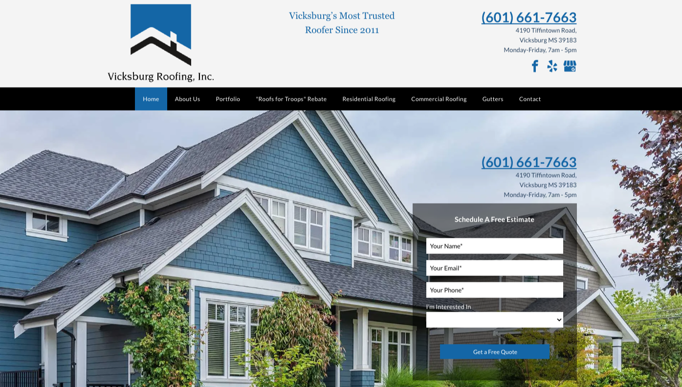 Vicksburg Roofing
